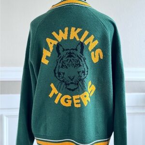 Size 10 Stranger Things Hawkins High Sweater Bomber